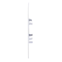 BRANDPLATES-W - Ajax 1 capa personalizável para sirene de exterior DOUBLEDECK-W