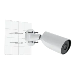 BULLETCAM-8-W - Câmara IP bullet 8 Megapixel Ajax - Lente 2,8 mm - Cor Branco