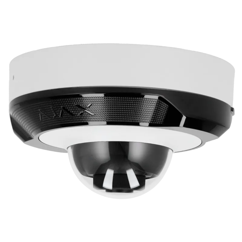 DOMECAM-MINI-5-W - Cámara Mini Dome IP 5 MP Ajax com lente 2,8mm - Color blanco