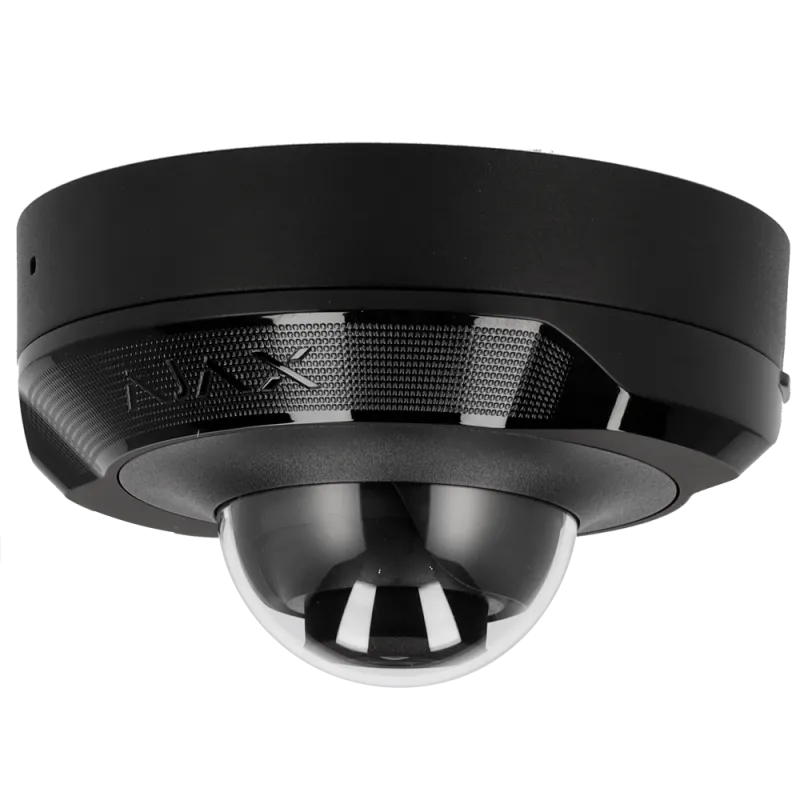 DOMECAM-MINI-8-4MM-B- Cámara Mini Dome IP 8 MP Ajax com lente 4mm - Color Negro