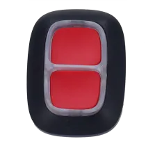 DOUBLEBUTTON-B- Double bouton de panique - Degré 2 Ajax -Couleur noir
