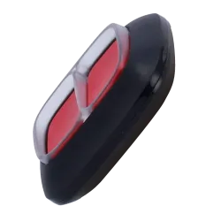 DOUBLEBUTTON-B- Doble botón de pánico - Grado 2 Ajax - Color Negro