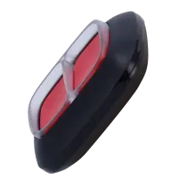 DOUBLEBUTTON-B- Doppio pulsante antipanico - Grado 2 Ajax-Colore nero