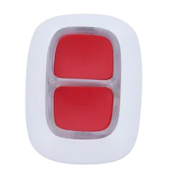 DOUBLEBUTTON-W-Double panic button - Grade 2 Ajax -White colour