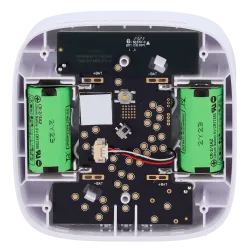 Detetor termovelocimétrico Ajax FIREPROTECT2-H-SB branco com bateria integrada não substituível