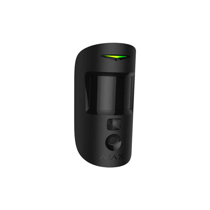 MOTIONCAM-B - Ajax Détecteur volumétrique PIR avec immunité aux animaux domestiques - Couleur noir