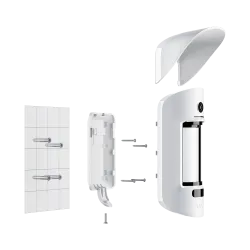 MOTIONCAMOUTDOOR-PHOD-W - Ajax Rilevatore con foto-verifica su richiesta per esterni