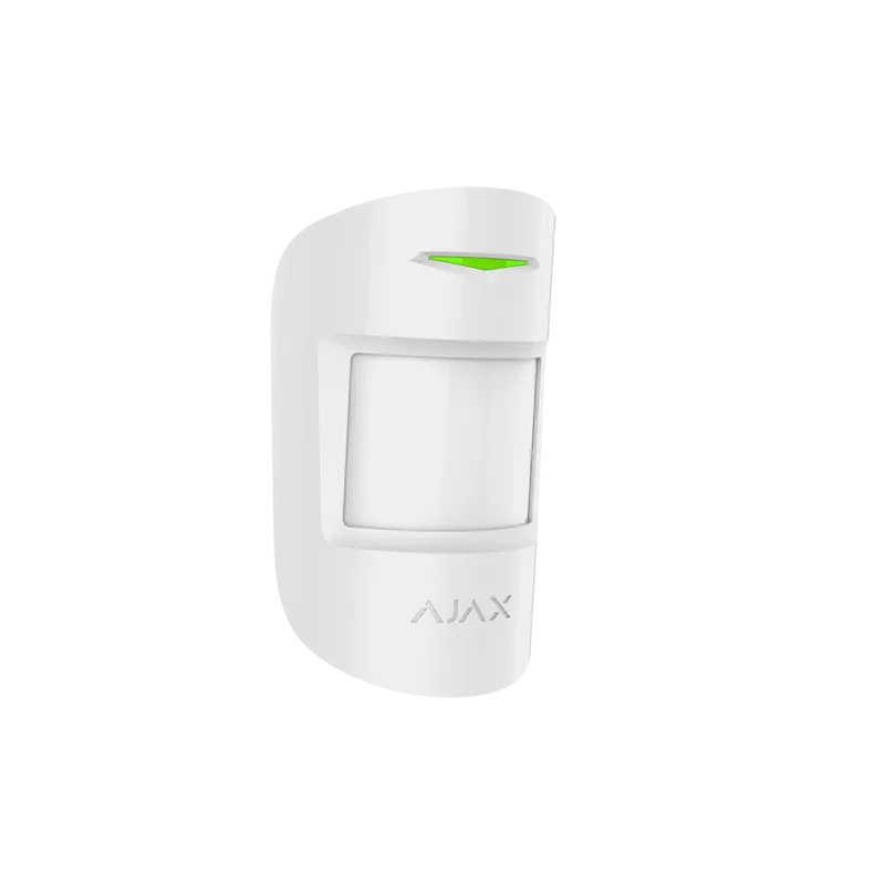 MOTIONPROTECTPLUS-W - Ajax Rilevatore volumetrico PIR doppia tecnologia pet immunity - Colore bianco MOTIONPROTECTPLUS-W - Ajax Rilevatore volumetrico PIR doppia tecnologia pet immunity - Colore bianco