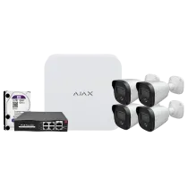 NVRKIT108B-4 - Kit de vidéosurveillance Ajax