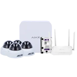 NVRKIT108T-2W - Ajax video surveillance kit