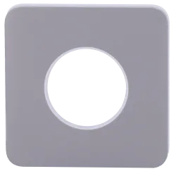 Tampa para tomada de base tipo F Ajax OUTLETCORE-BASIC - Cor cinza RAL 7004