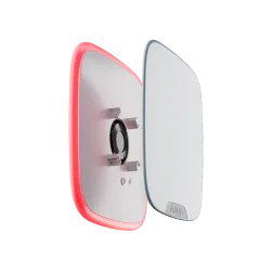 STREETSIREN-DOUBLEDECK-W-Sirène extérieure avec couvercle personnalisable Ajax -Couleur blanche