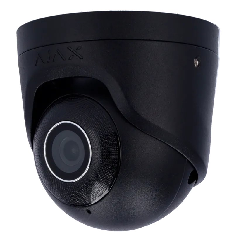 TURRETCAM-5-B- Câmara IP Turret 5 Megapixel Ajax, lente de 2,8mm - Cor Preta