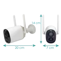 CG7-S5-SOLAR-VicoHome Outdoor 3Mpx Wifi battery operated