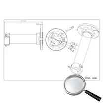 Support plafond DS-1661ZJ