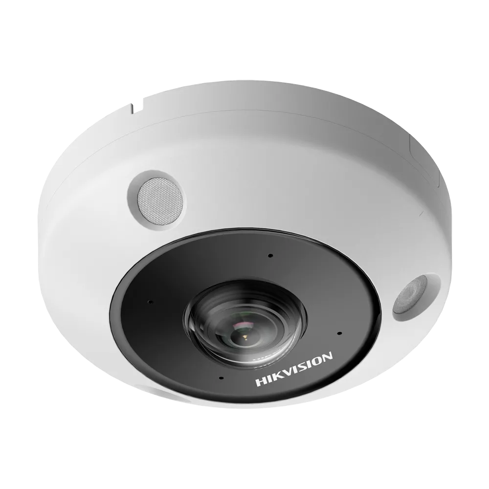 Caméra IP Fisheye 6 Mpx Hikvision DS-2CD6365G1-IVS 1.16mm