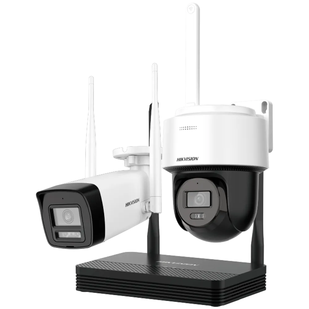 DS-J142I/NKS424W03H - Kit de Videovigilancia Hikvision Wifi