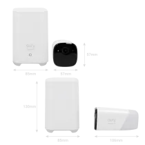 EUFY-CAM2C-S210-2 Câmaras + 1 HomeBase Eufy da Anker