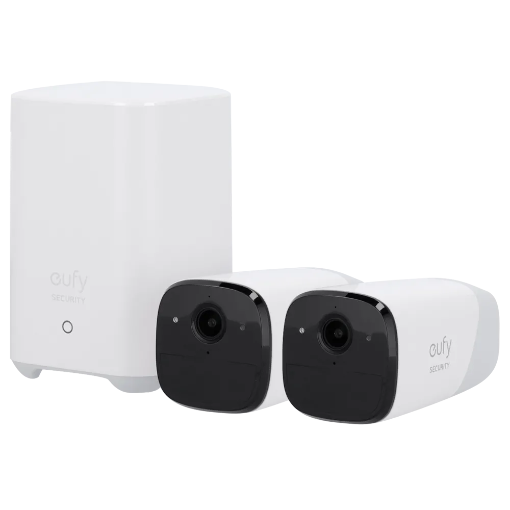EUFY-CAM2PRO-S221-Kit 2 Cameras + 1 HomeBase Eufy by Anker