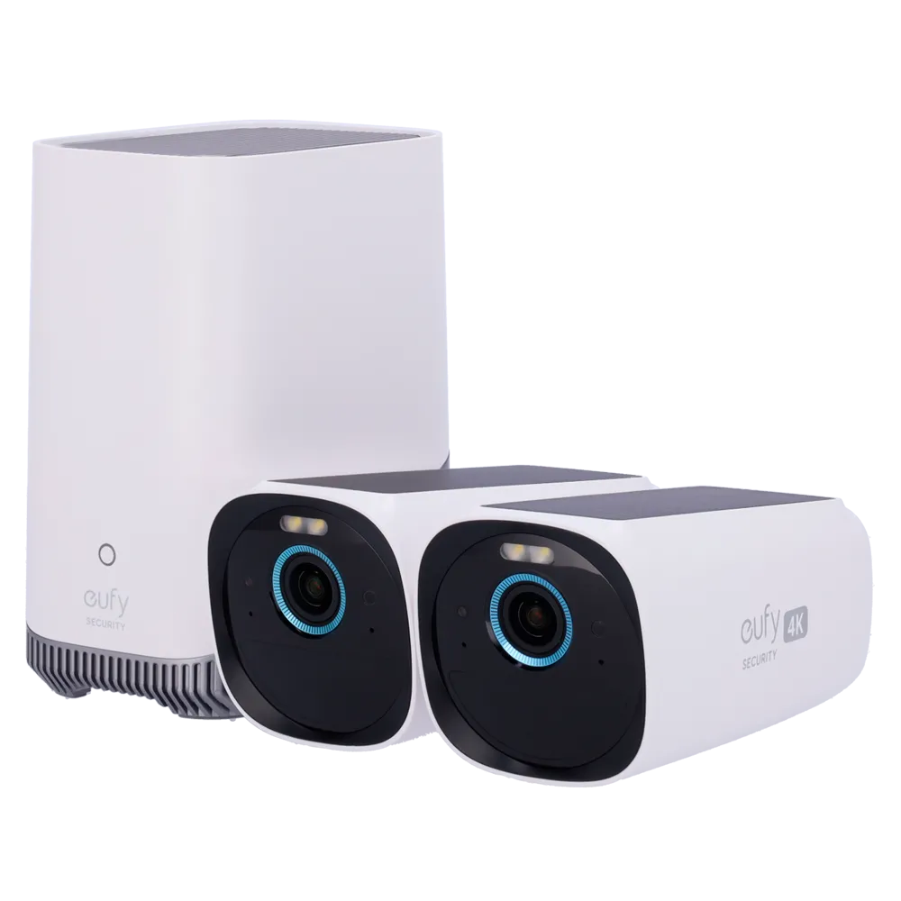 EUFY-CAM3-S330-Kit 2 Telecamere 4K solare + 1 HomeBase 3 EUFY-CAM3-S330-Kit 2 Telecamere 4K solare + 1 HomeBase 3