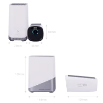 EUFY-CAM3-S330-Kit 2 Cameras 4K solar + 1 HomeBase 3