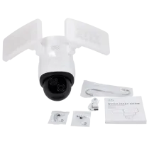 EUFY-FLOODLIGHTCAM-E340 -Telecamera con doppia ottica Eufy by Anker