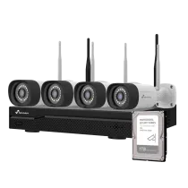 NV-KIT1630W6-4CAM-1TB - Kit CCTV WiFi Nivian