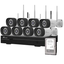 NV-KIT1630W6-8CAM-1TB - Kit CCTV WiFi Nivian