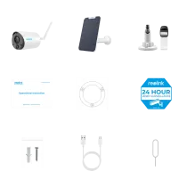RL-ARGUS-ECO-B320-SOLARKIT-Reolink Telecamera WiFi a Batteria con Pannello Solare