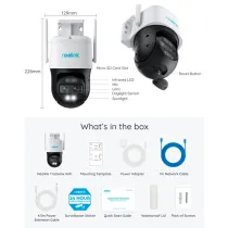 RL-TRACKMIX-B770-Reolink Câmara Lente Dupla WiFi a Bateria