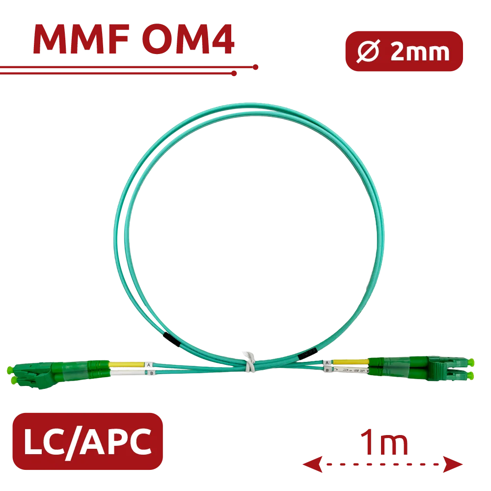 SF-LC-APC-LC-APC-OM4-DX-1M-A SF-LC-APC-LC-APC-OM4-DX-1M-A