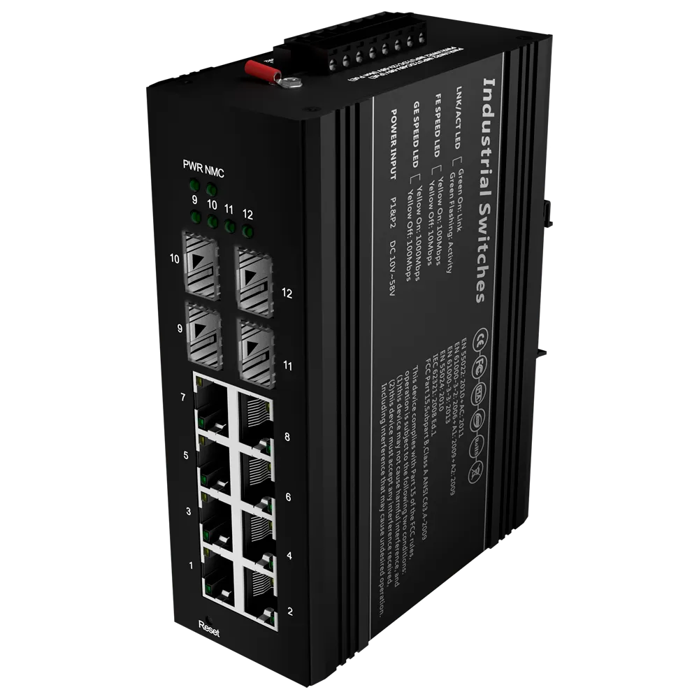 SW1208HIPOE-MGF-240-DIN SW1208HIPOE-MGF-240-DIN