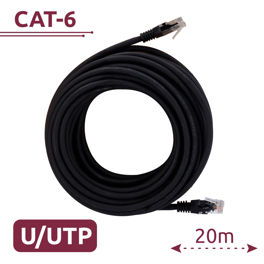Câble UTP UTP6-H-20BK