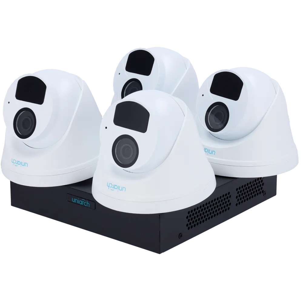 UV-KIT118-T42POE - Uniarch Video Surveillance Kit