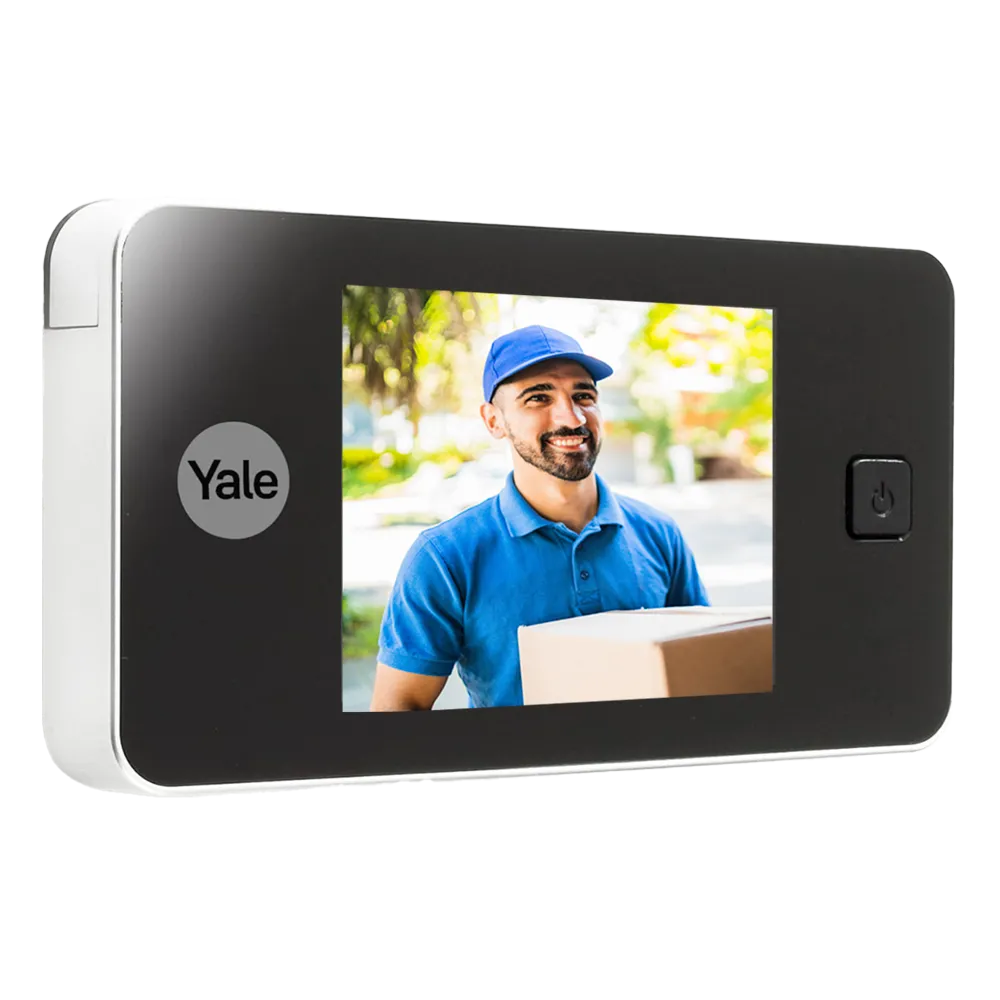 YALE-DOORVIEWER500-SILVER