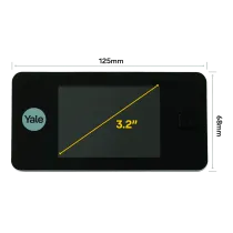 YALE-DOORVIEWER500-SILVER