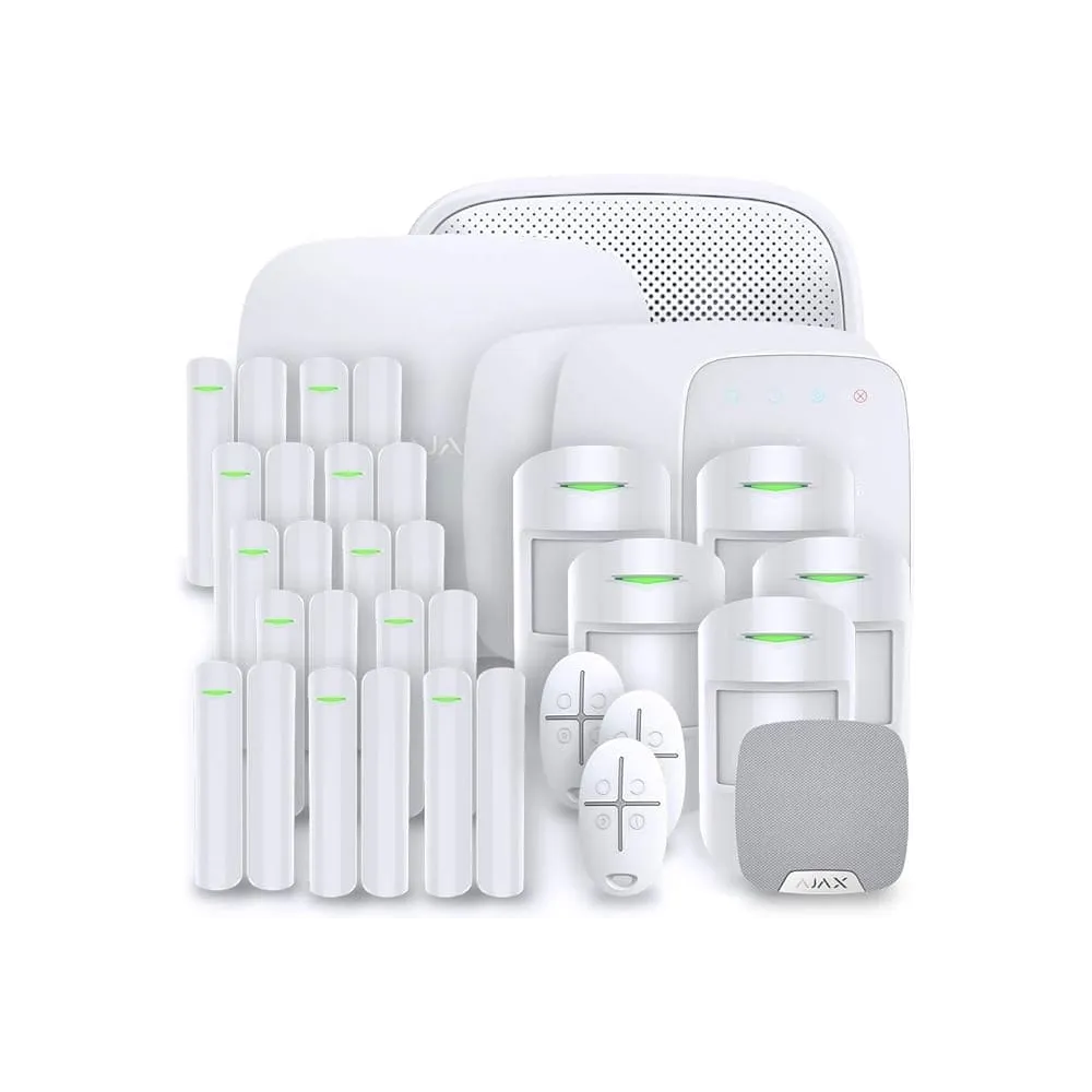HUB2PLUSKIT-KIT12 - Kit de alarme profissional Ajax