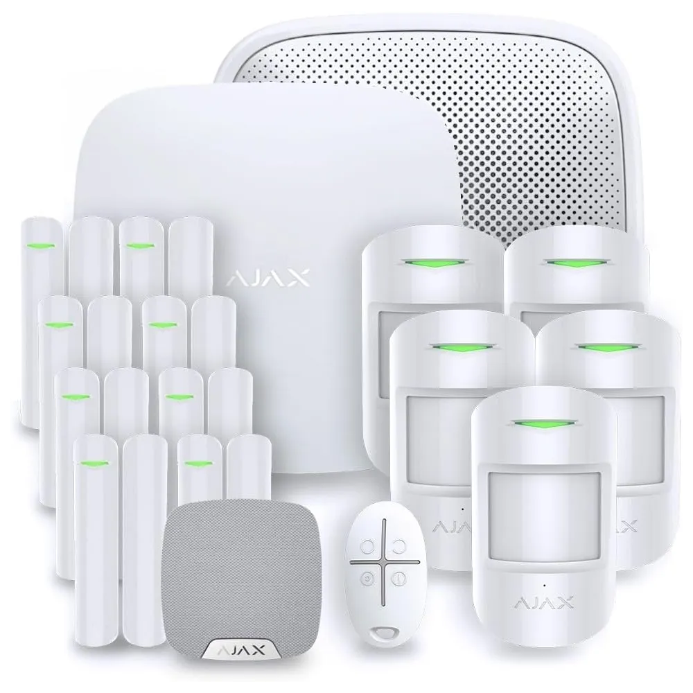 HUB2KIT4G-KIT13-W -Kit de alarme profissional Ajax