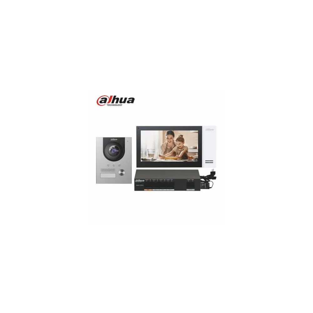 KTP01L - Kit Videocitofono IP PoE DAHUA da incasso KTP01L - Kit Videocitofono IP PoE DAHUA da incasso